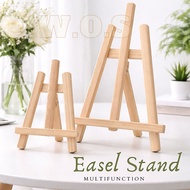 Ruopoty Wood Mini Canvas Easel Stand/ Multifunction Display Stand/Mini Pine Wood Easel Stand