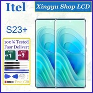 Original AMOLED Itel S23 Plus LCD Display Touch Screen Replacement
