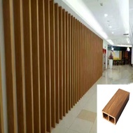 290cm 50x75 WPC Indoor Column Divider Space Fence tube