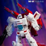 TNT-01 Thunder Red Flame Spaceship Space Guardian Thunderfire Small Scale Deformation Toy