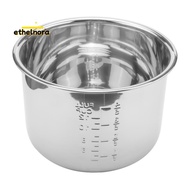 6L Pressure Cooker Inner Pot Rice Pressure Cooker Liner Stainless Steel Inner Pot Minute Pressure Co