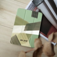 iPad case 12.9/Air5/iPad 9/mini 7 抹茶那堤 附筆槽平板保護套