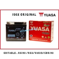 100% ORIGINAL YUASA YTZ6 HONDA RS150 RS150R RSX CBR150 VARIO150 BATTERY BATERI KERING YTZ6V 12V 5AH 