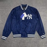 韓國預訂 3色選 new era x MLB NY拼色 棒球外套