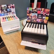 NEW 2024 Mini Piano Calendar Playable Jay Chou Desk Calendar Desktop Ornament Peripheral Birthday Gift