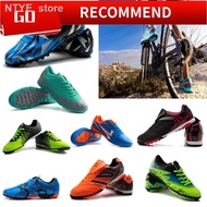 Penghantaran cepat🌈READY STOCK🌈 mtb bike shoes cycling shoes road bike shimano Leopard Leopard Kasual Lockless Kasut B