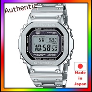 [Direct from Japan]Casio] Watch G-Shock [Genuine Japan] Full Metal Radio Wave Solar Powered by Bluetooth GMW-B5000D-1JF Men's Silver