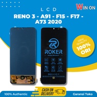 WN WINON - ROKER LCD TOUCHSCREEN OPPO RENO 3 / A91/ F15 /F17 /A73 2020 NOT OLED LCD FULLSET Original