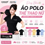 DAISY BLOOM Vsmash Sportswear Women's Crocodile polo T-shirt – Stretch Gym Running Badminton Yoga Te