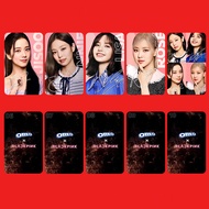 BlackPink OREO PhotoCard Rose Lisa Jennie Jisoo Thẻ Ảnh Blackpink X Oreo Thẻ Ảnh 5 Bộ