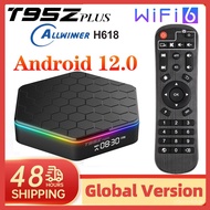 2023 T95Z Pl Smart TV Box Android 12 4GB 64GB 32G TVBOX Allwinner H618 4K B3.0 Dual Wifi 2GB 16GB Media Player Set Top B