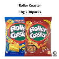 Roller Coaster BBQ / CHEESE snack (15g x 30packs)