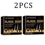 Hair Shampoo Soap Polygonum Multiflorum Black Soap White Hair Repair Soap Hair Care Set Nourishing A