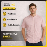 camel active Men's Outdoor Casual Regular Fit Short Sleeve Shirt - Multicolour 9-102SS25SLD1854