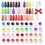 Gel Nail Polish, 36 Colors 8ML Nail Art Pigment Set