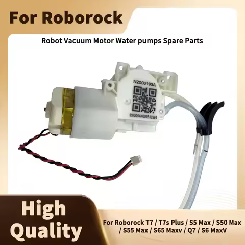 Water Pump Motor for Roborock T7 T7s Plus S5 Max S50 Max S55 Max S65 Maxv Q7 S6 MaxV Vacuum Cleaner 
