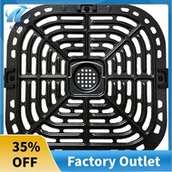 Air Fryer Grill Plate for Instants Vortex Plus 6QT Air Fryers, Upgraded Square Grill Pan Tray Replacement Spare Parts Accessories