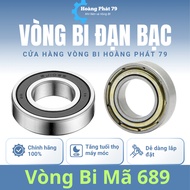 Mini Bearing 689 ZZ & 2RS – Iron Cap Plastic Cap – Anti-Friction, Noise Reduction – Genuine Hoang Ph