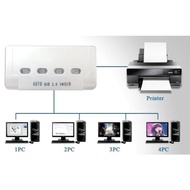 Auto Switch Printer USB 4-Port USB 2.0 Sharing Switch 4-Port
