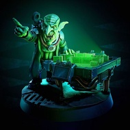 Warhammer Goblin Variant Command Guard Gun War Chess 3D Printing 40K White Model XZ4Q