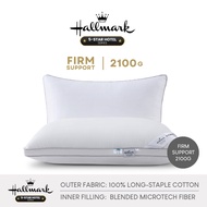 Hallmark 5-Star Hotel Pillow | Medium 1700g TENCEL / Firm 2100g Cotton | Premium Hotel-Grade Sleep
