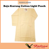 UNIFORM SEKOLAH FALCON-BAJU KURUNG LIGHT PEACH SEKOLAH / SEKOLAH MRSM (COTTON)(BAJU SAHAJA)