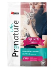 Pronature Life - 楓趣萊芙 INFINITI BERRIES + 三文魚小紅莓藍莓草本保健配方 全貓糧 5kg Exp.Date Mar/2027