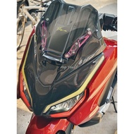 MM Factory ✘ Fiat Hyper Carbon Bracket Windshield Aluminium/Carbon Honda Forza 250/300/350/NSS250/NS