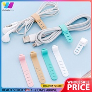 WHOLESALE | Desktop Phone Cable Winder Earphone Clip Charger Cord Management Silicone Device Headset