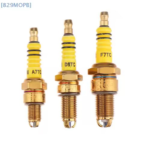 【MOPB】1Pcs Spark Plug 3 Triple Electrode A7TC D8TC For GY6 CG 50 70 110 125 150CC Motorcycle Atv Sco