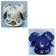 Dodgers Fitted Cap Baseball Cap Full Closed Cap Fashion Sports Hat