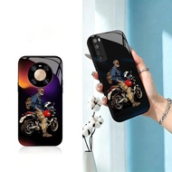 Corak motosikal Glass casing for Huawei P60/P50 Pro/Huawei P40Pro/HUAWEI P40/P30/HUAWEI P30 Pro/P30 
