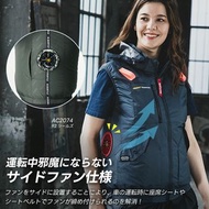 🎌日本直送 📢【現貨▪️即寄】Burtle XL XXL 2XL 黑色 綠色 藍色 ❄️空調服 背心 防曬 輕撥水 防中暑 AC2074