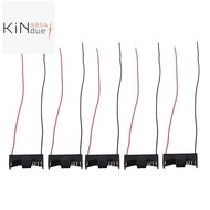 5PCS 1 23A A23 12V Battery Storage Clip Holder Box Case Cell Holder With Wire