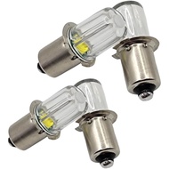 P13.5S PR2 PR3 Led Bulb for 2.8 3V 2-Cell D Flashlight LED Flashlight Upgrade Replacement Bulb (4Pac