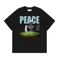 Iiih T-Shirt Peace Black Tees Unisex