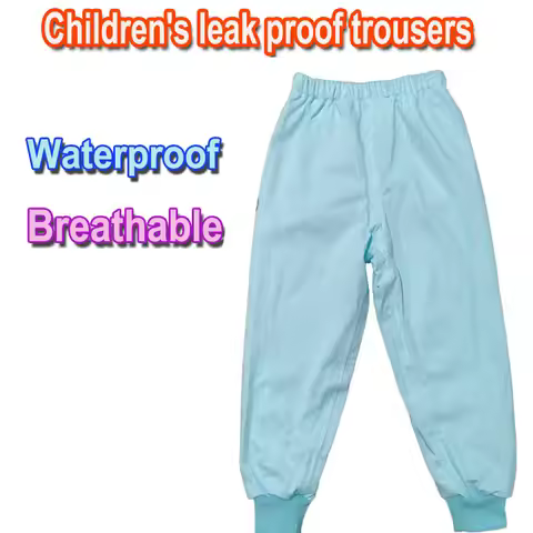 XL Children Waterproof Diaper Pants Enuresis Care Trousers Boy Girl Breathable Washable Leakproof Co
