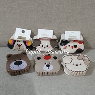 SALON CLIPS PVCKamino FOR ANIMAL HEAD SHAPE DOG CAT 6CM PVC SALON CLIPS FOR ANIMAL HEAD SHAPE 6CM