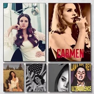 Lana Del Rey Poster Mural Poster No Frame Canvas Painting Wall Art For Living Room Modern Home Decor
