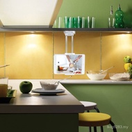 Desktop Tablet Two-in-One Aluminum Alloy Kitchen Wall Hanging Mobile Phone Tablet Holder Bathroom La