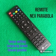 TANPA SETTING- REMOTE REMOT RECEIVER PARABOLA HD NEX PARABOLA (GRATIS BATERAI) TV