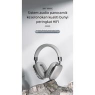 Headset Over Ear WH35MAX 2025 Bluetooth Tahan Air Bass Dalam Design Ergonomik