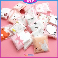 Kapas Toner Isi 25Pcs Karakter Kartun Kapas Wajah Tipis Pembersih Make Up Kemasan Cotton Pads Travel