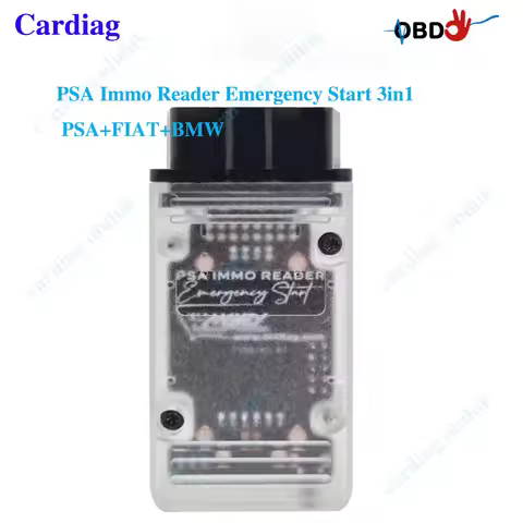 For PSA Immo Reader Emergency Start 3in1 For PSA+FIAT+BMW Diagnostic Programming Tools Reading PIN C