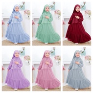 Emilia dress girls' maxi dress children's party dress/ tiledeon dress/