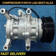 Compressor Perodua Myvi Lagi Best 1.3/1.5/Alza 6PK (New)