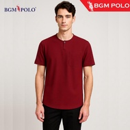 BGM POLO Kurta lelaki Pahlawan  With Butang Kayu -BP-MK069PWB-BPP100225 Clothing Dewasa Lelaki