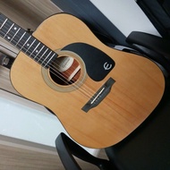 初學之選  Epiphone PRO-1 NA, Acoustic Guitar 民謠木吉他，附厚身琴袋.