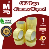 OPP Tape (Clear/ Brown) 48mm x 90yard Tape