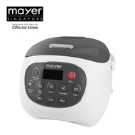 Mayer 0.8L Rice Cooker with Ceramic Pot MMRC20 / 4 Cups/ Claypot Rice/ Baby Food/ Soup Porridge Rice/ Timer/ Keep Warm/ Healthier Choice/ 1 Year Warranty